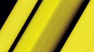 Modern poster uçuşu dijital sanatı için ideal siyah çizgili soyut sarı yarım tonlu noktalar ve dünya çapında yeni yıl ya da karnaval temalı tasarımlar.