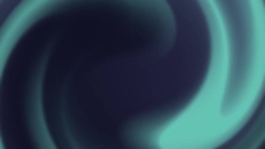 Teal ve koyu mavi girdaplar soyut yin yang tasarımı oluşturur. Arkaplan meditasyonu için uygundur. Uyum sağlığı kavramları.