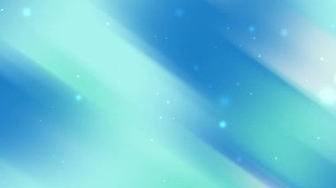 Açık mavi ve cyan gradyan arkaplan pürüzsüz parlak parçacıklar ve yumuşak bulanık örtüsü kış bayramı kutlaması dijital şablonu veya temiz modern olay dekorasyonu için mükemmel