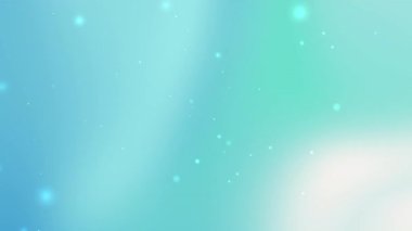 Açık mavi ve deniz mavisi renkleri, yumuşak parlak noktalar ve yüzen parçacıklar ile harmanlanır. Yeni yıl için harika ya da dijital görüntü ve modern tasarım için kış şablonu.