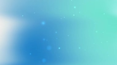 Süzülen ışık parçacıkları ve yumuşak parıltısıyla Teal ve mavi gradyan küresel kutlama için mükemmel teknoloji tasarımları veya zarif festival sunumları yapar