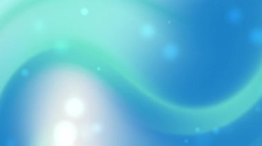 Yükselen su ve mavi akarsu dalgaları, parlayan bokeh parçacıkları ve yumuşak beyaz kıvrımlarıyla Yeni Yıl kutlamaları için mükemmel dijital pankartlar ya da modern sunumlar tasarlıyor.