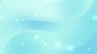 Açık mavi ve su gradyanı yüzen parlak elementler ve yumuşak parıltı efektleri kış tatili için mükemmel arka planlar tebrik kartları veya temiz web tasarımı tasarımları için taze bir görünüm