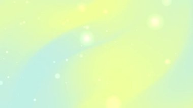 açık sarı ve nane yeşili gradyan yumuşak parıltı ve yüzen noktalar bahar arkaplan etkinliği davetleri Paskalya kutlaması sağlık posterleri ve temiz dijital ürün sunumları için ideal