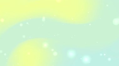 Açık yeşil soyut gradyan ve parlak bulanık noktalar bahar kutlaması için harika yumuşak bir doku yaratır. Dünya günü daveti ve minimalist markalaşma tasarımı.