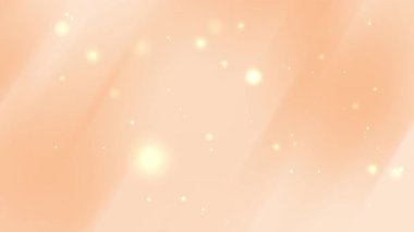 Arka plan dokuları için uygun ışık lekeleri parçacığı ve yumuşak ve zarif bir dokunuş eklemek için mükemmel soyut tasarımlar içeren Pastel turuncu eğimli arkaplan