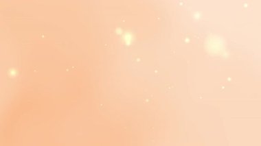 Pastel turuncu arkaplan ve soyut küçük ışık lekeleri ürün sunumları için uygun parçacık web tasarımı sosyal medya grafik güzelliği veya moda blog görselleri