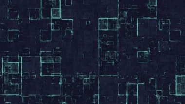 Koyu mavi ve yeşil soyut şebeke deseni parlak neon çizgileri ile modern olaylar ve fütüristik temalar tasarlamak için mükemmel arka plan veya bilim kurgu projeleri için ideal.