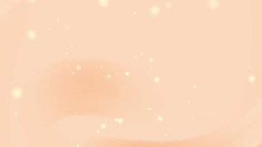Pastel turuncu arka plan yumuşak parlak parçacıklar ve pürüzsüz gradyanlar Yeni Yıl ya da düğün daveti temaları gibi şenlik amaçlı tasarımlar için mükemmel