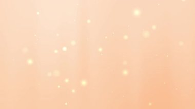 Pastel turuncu arka plan ile kadınsı tasarımlar için uygun beyaz noktalar sosyal medya grafikleri ve Paskalya tanıtımları basitlikle buluşuyor