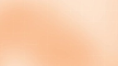 Pastel turuncu şebeke arka planında ince beyaz çizgiler ve küresel festival afişi için uygun yumuşak gradyan modern uygulama UI ve minimalist grafik tasarımı