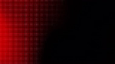 Kırmızı ve siyah yarım ton gradyan. Yumuşak noktalı elementler. Fütürist posterler, dijital afişler ya da yeni yıl ya da teknolojik olay dekorasyonu gibi küresel kutlama tasarımları için ideal.