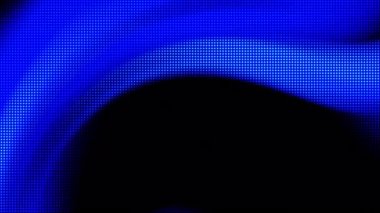 Mavi kıvrımlı yarım tonlu noktalar, teknolojik tasarımlar için idealdir. Yıl sonu kampanyaları ya da modern soyut titreşimlere sahip küresel kutlama görselleri.