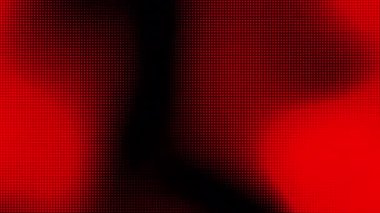 Soyut kırmızı yarım tonlu noktalar koyu renkli gölgeler modern tasarım temalı olay posterleri veya canlı kırmızı ve siyah kontrast kullanan küresel kutlama kavramları için mükemmel.
