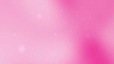 Pastel pembe ve açık pembe yumuşak parlak küreler ve yüzen parçacıklar arka plan Sevgililer Günü kadınları için harika Bebek etkinlikleri temalı kartları ya da zarif kutlama tasarımlarını sever