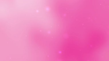 Kadınsı tasarımlar için ideal beyaz bokeh parçacığı olan pembe arkaplan Sevgililer Günü davetiyeleri ve romantik temalı projeler Kız grafikleri için harika