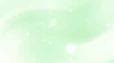 Yüzen parlak noktalar ve pürüzsüz dalgalarla pastel yeşil gradyan Ramazan promosyonları için idealdir. Dünya Günü temaları veya bahar etkinliği dijital tasarımları rüya gibi ve temiz bir atmosferi vardır.