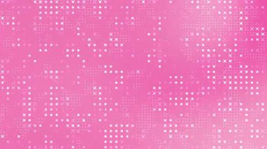 Pastel pembe arkaplan, parlak dijital nokta matris şablonu fütüristik teknoloji olayı için mükemmel yeni yıl partisi dijital moda veya UI tasarımı yumuşak gradyan tonlara sahip zarif ve modern