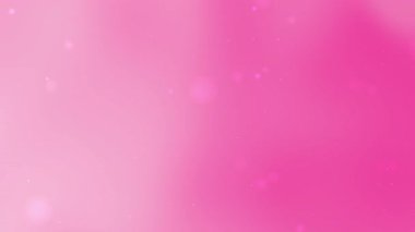 Açık pembe ve pastel pembe gradyan. Parlayan bokeh parçacıkları ve yumuşak ışıklar sevgililer günü için ideal. Bebek partisi, romantik düğün ve festival teması tasarlıyor.