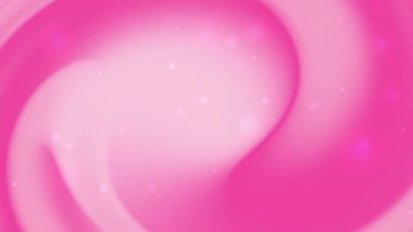 Pembe ve beyaz soyut girdaplar, arka planda ambalaj tasarımı ve kadınsı ürün markalaşması için uygun beyaz noktalar, canlı ve zarif.