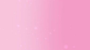 Kadınsı tasarımlar için uygun beyaz parçacık ile pembe arkaplan tebrik kartları sosyal medya grafikleri ve güzellik ürünleri promosyonları