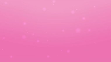 Beyaz parçacıklı pembe gradyan tebrik kartları sosyal medya gönderileri ve kadınsı tasarımlar için uygundur.