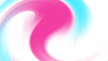 Teknolojik etkinlikler, moda promosyonları, dinamik posterler ya da yeni yıl ya da modern düğün davetiyeleri için mükemmel beyaz alan üzerinde pembe ve cyan mavi girdap gradyanı.