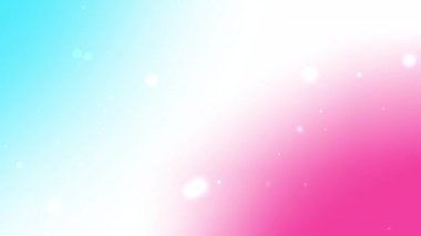 Beyaz ve pembe bokeh parçacığına sahip pembe ve mavi gradyan canlı ve renkli arkaplanlar veya yumuşak bir dokunuşa ihtiyaç duyan tasarım projeleri için mükemmeldir.
