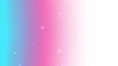 Sevgililer Günü için uygun parlak mavi ve pembe gradyan ve parlak bokeh ışıkları bebek duyurusu dijital şablonu veya kadınsı kutlama davetiyesi tasarımı