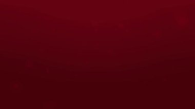 Kırmızı ve kestane rengi düz arkaplan, ince bokeh ışıkları Noel veya davetiyeler için uygun görseller, tebrik kartları posterleri ve dijital tasarım kaynakları için ideal.