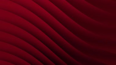 Kırmızı soyut arkaplan kıvrımlı çizgilerle canlı dijital sanat projeleri, enerjik sunumlar ve renkli tasarım kavramları için uygundur