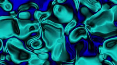 Mavi ve siyah gölgeli soyut sıvı akış arka planı fütüristik olay temaları moda posterleri dijital sanat sergileri veya modern kutlama partisi dekorasyonları için mükemmeldir.