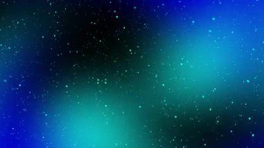 Yılbaşı için yıldızlara benzeyen parlak ışık parçacıkları ile mavi ve gök mavisi gradyan teknoloji arkaplan posterleri fütüristik davetiyeler ve şenlikli kutlamalar