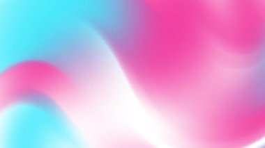 Canlı Cyan ve pembe tonlarla dalgalı gradyan, rüya gibi soyut bir zemin oluşturuyor. Gurur etkinlikleri için bahar festivali promosyonları veya moda web afişleri için mükemmel.