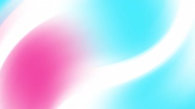 Gurur ayı dijital olay afişleri, rüya gibi moda kampanyaları ya da görsel temalı kutlamalar için ideal kıvrımlı cyan ve pembe gradyanlar içeren soyut bir arka plan