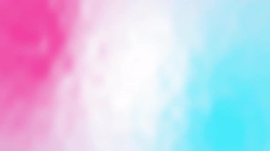 Doğum günü davetiyeleri, sevgililer günü afişleri, bebek partisi ve modern kadınsı etkinlik arkaplanları için uygun bulutlu desenli pembe ve beyaz gradyan