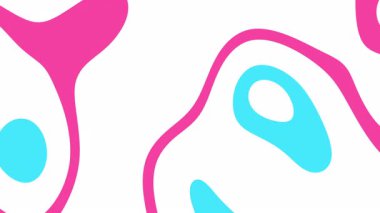 Pembe ve mavi soyut şekiller arka planlar için uygun renkli tasarım broşürler ve modern bir dokunuşa ihtiyaç duyan sanatsal projeler