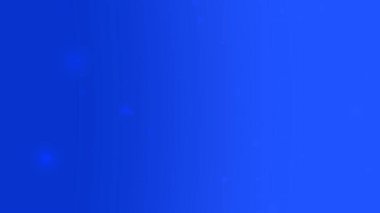 Birkaç beyaz nokta parçacığıyla mavi arkaplan