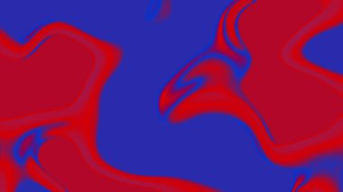 Kırmızı ve mavi soyut sıvı arkaplan