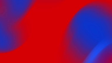 Gradyan Işık Efektleri ile Kırmızı ve Mavi Soyut Hareket Arkaplanı