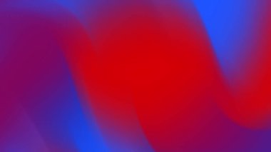 Pürüzsüz Kırmızı ve Mavi Renk Akımı Soyut Gradyan Işık Arkaplan Sanatı