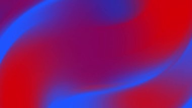 Pürüzsüz Dalgalı Gradyan Akımı ile Soyut Kırmızı ve Mavi Arkaplan