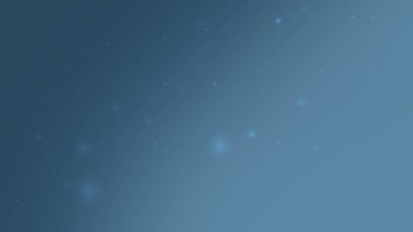 Yumuşak Yüzen Parlayan Parçacıklarla Yumuşak Açık Mavi Gradyan Arkaplanı