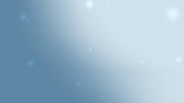 Açık Mavi Gradyan Arkaplanı Parıldayan Parçacık Elementleri
