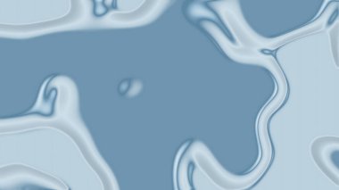 Mavi ve beyaz eğrilerle dijital olarak oluşturulmuş