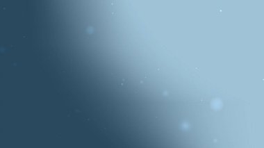 Açık Mavi Gradyan Arkaplanı Yüzen Toz Parçacık Canlandırma Efekti