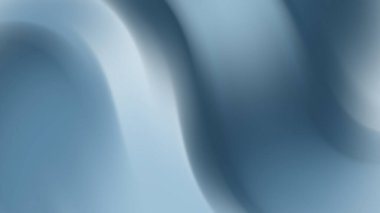 Açık Mavi Gradyan Arkaplanı Yumuşak Soyut Eğri Şekiller Akıyor