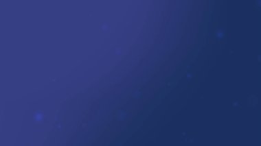 Yumuşak Yüzen Işık Parçacıkları ile Mavi Solgunluk Gradyan Arkaplanı