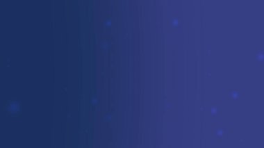 Bulanık beyaz noktalı koyu mavi arkaplan