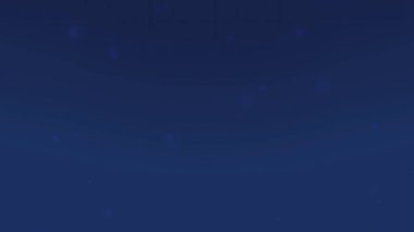 Koyu mavi gökyüzü beyaz yıldızların eğimli arkaplanı